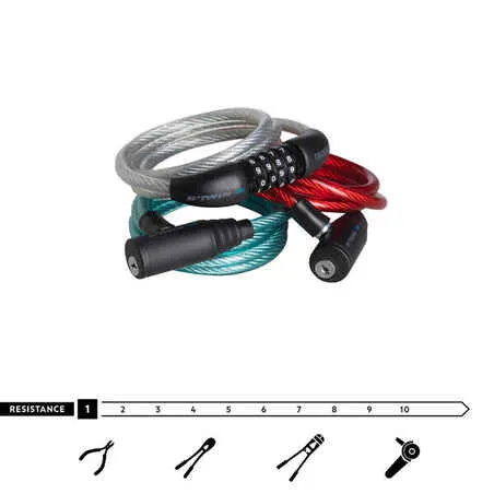 100 accessory bike lock tri pack