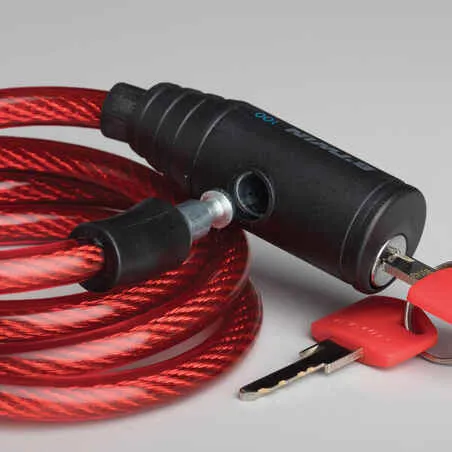 100 accessory bike lock tri pack