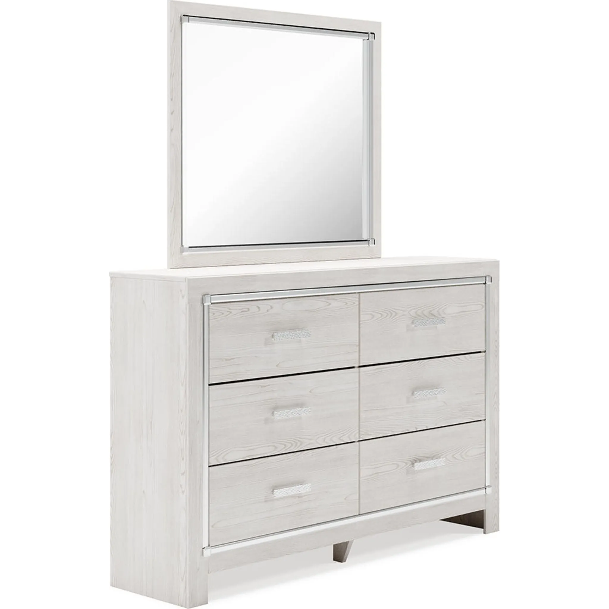 Altyra 6 Piece Queen Storage Bedroom - White