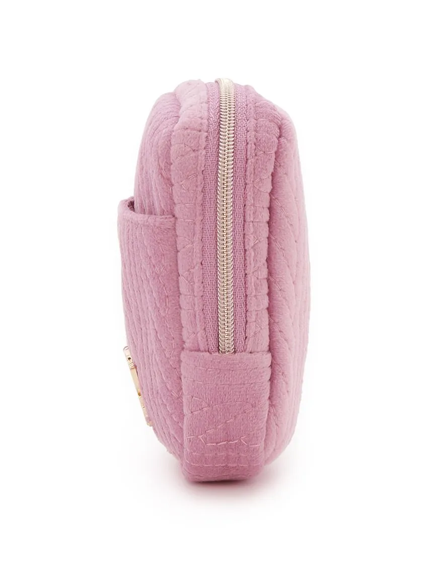 Aran Travel Quilted Makeup Pouch