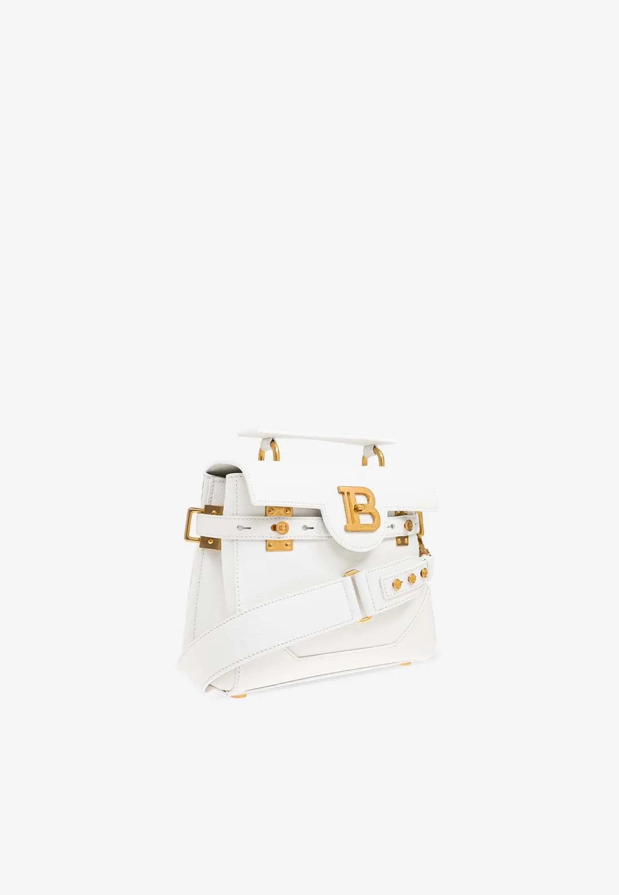 B-Buzz 23 Leather Top Handle Bag