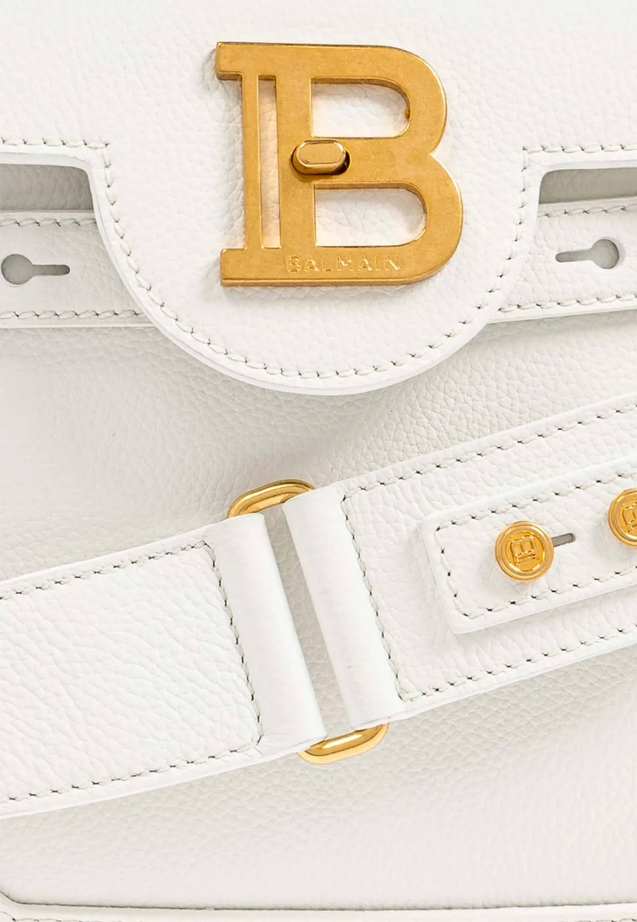 B-Buzz 23 Leather Top Handle Bag