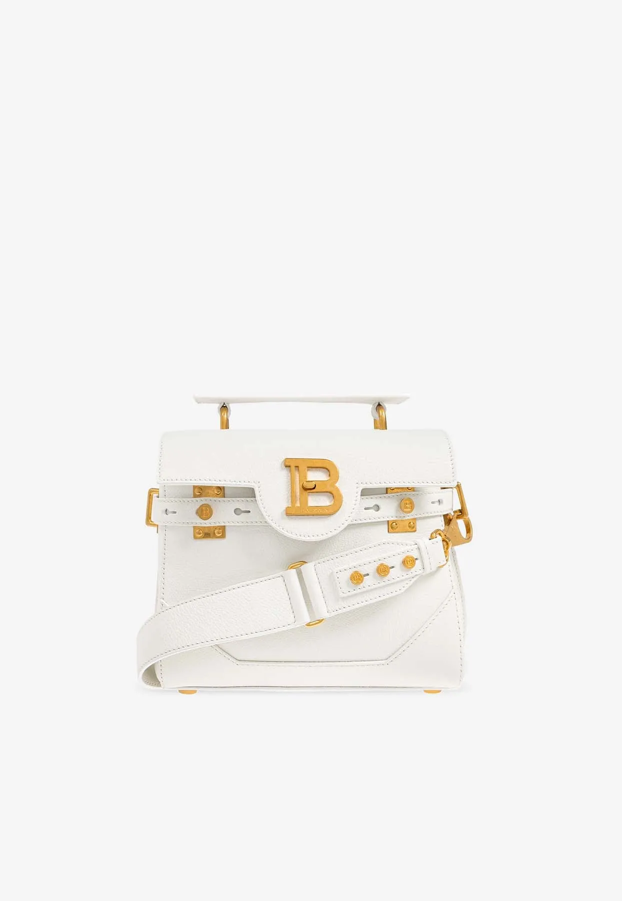 B-Buzz 23 Leather Top Handle Bag