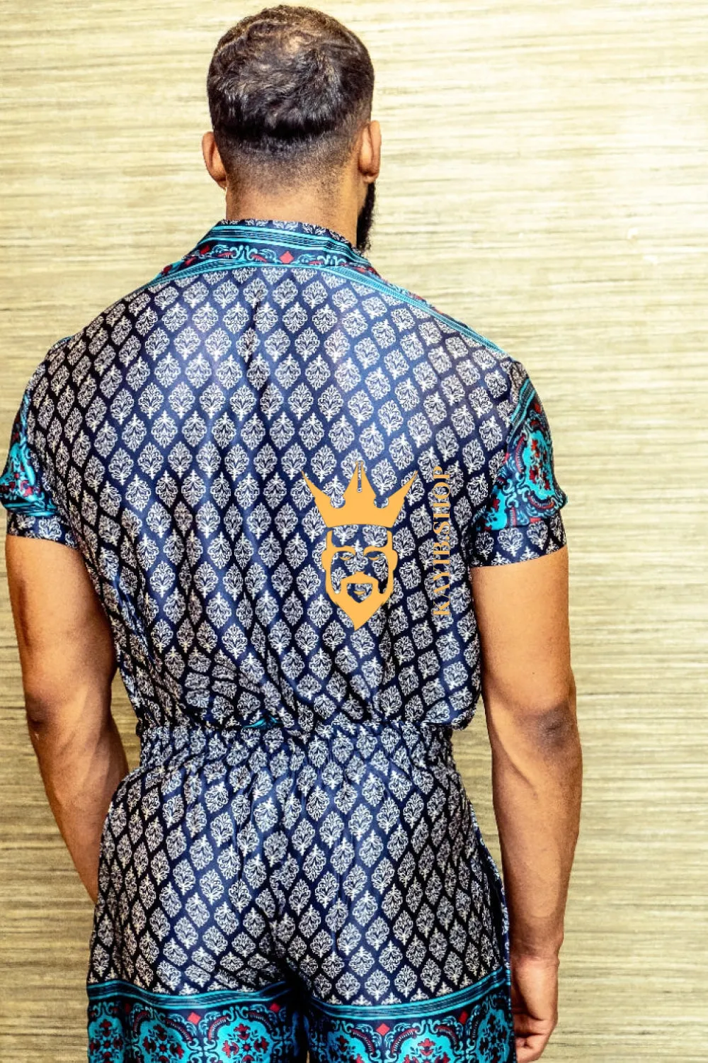 Barocco Silk Set - Elevate Your Wardrobe with Unique Barocco Print - Indulge in Luxury and Personalized Fit