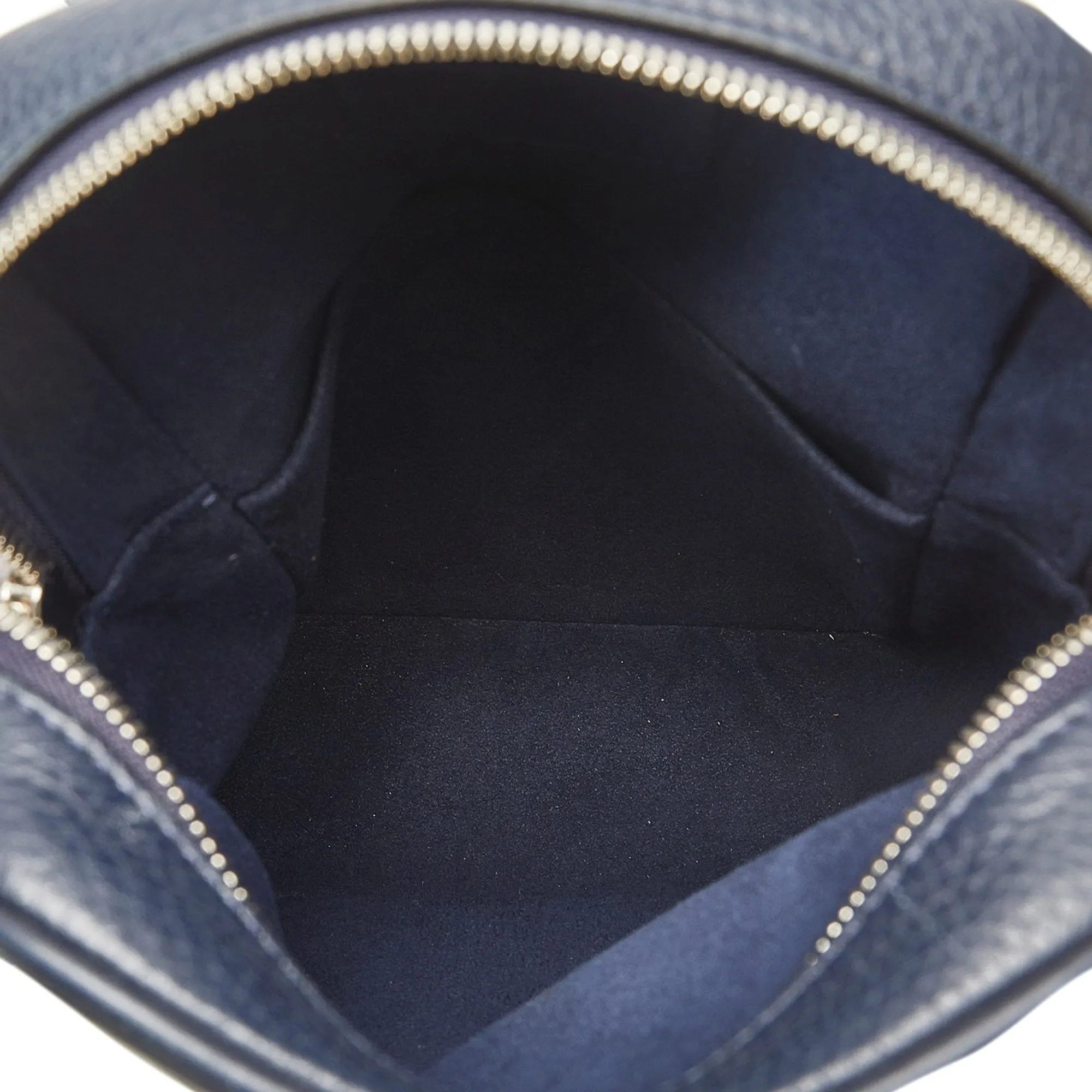 Blue Louis Vuitton Taurillon Danube LV Circle  PM