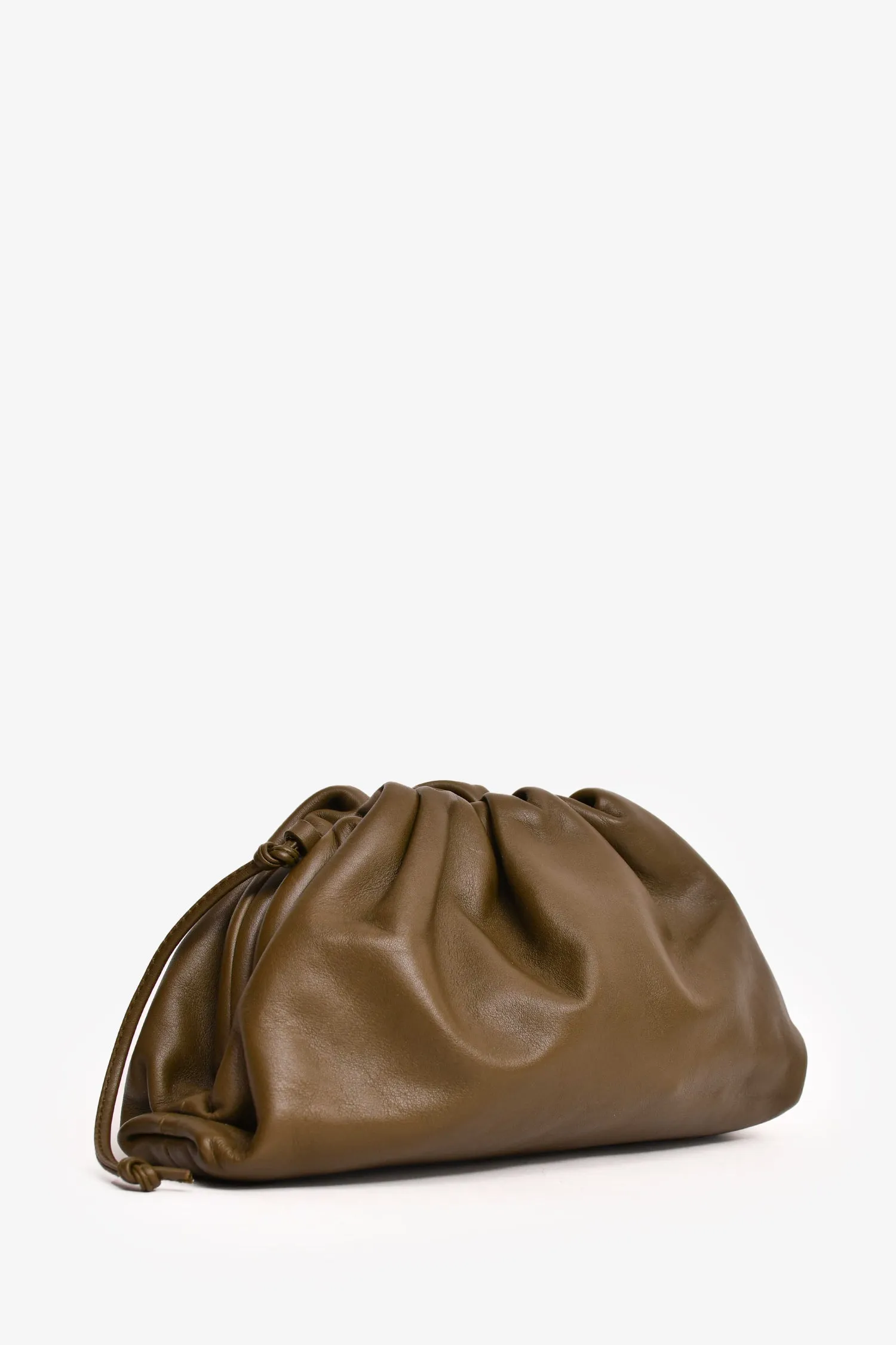 Bottega Veneta Dark Green Mini Pouch Crossbody