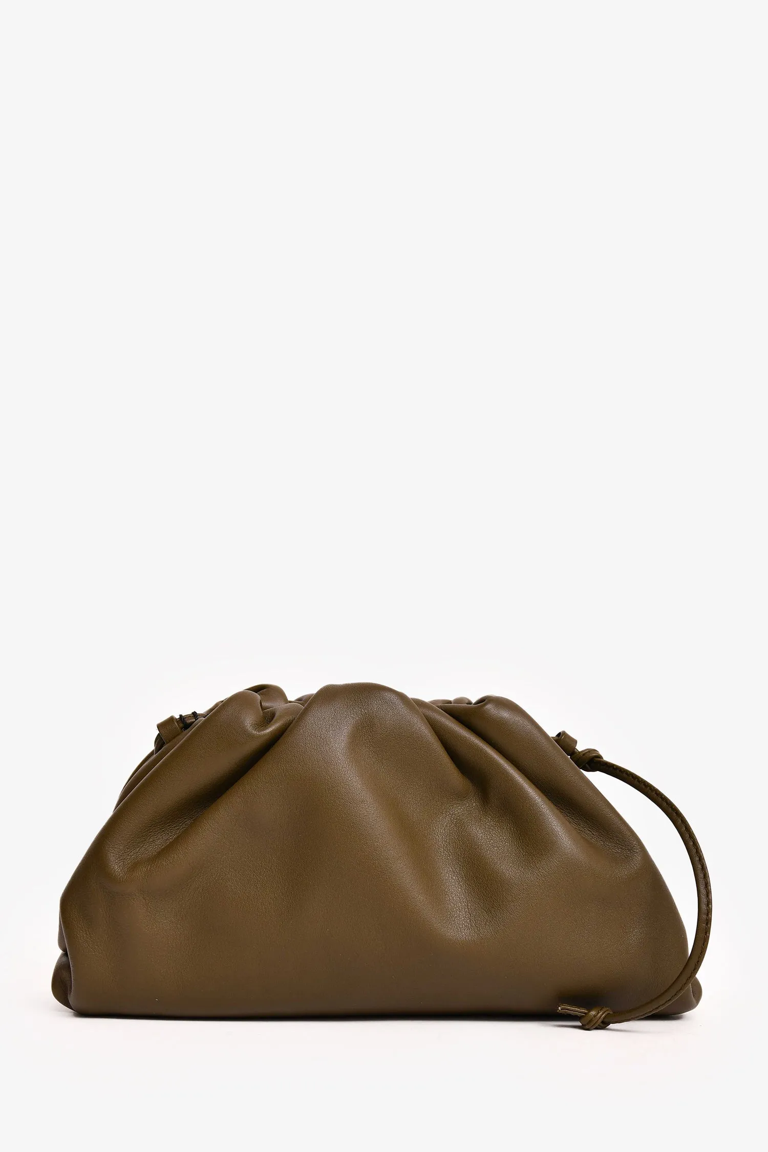 Bottega Veneta Dark Green Mini Pouch Crossbody