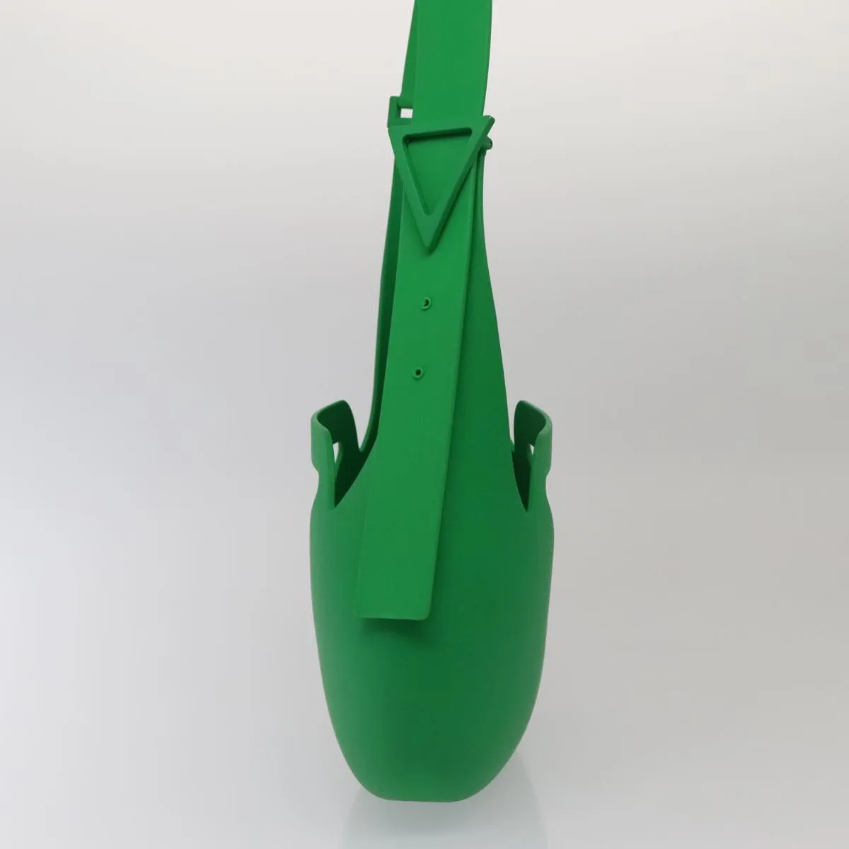 Bottega Veneta Green Plastic Bag