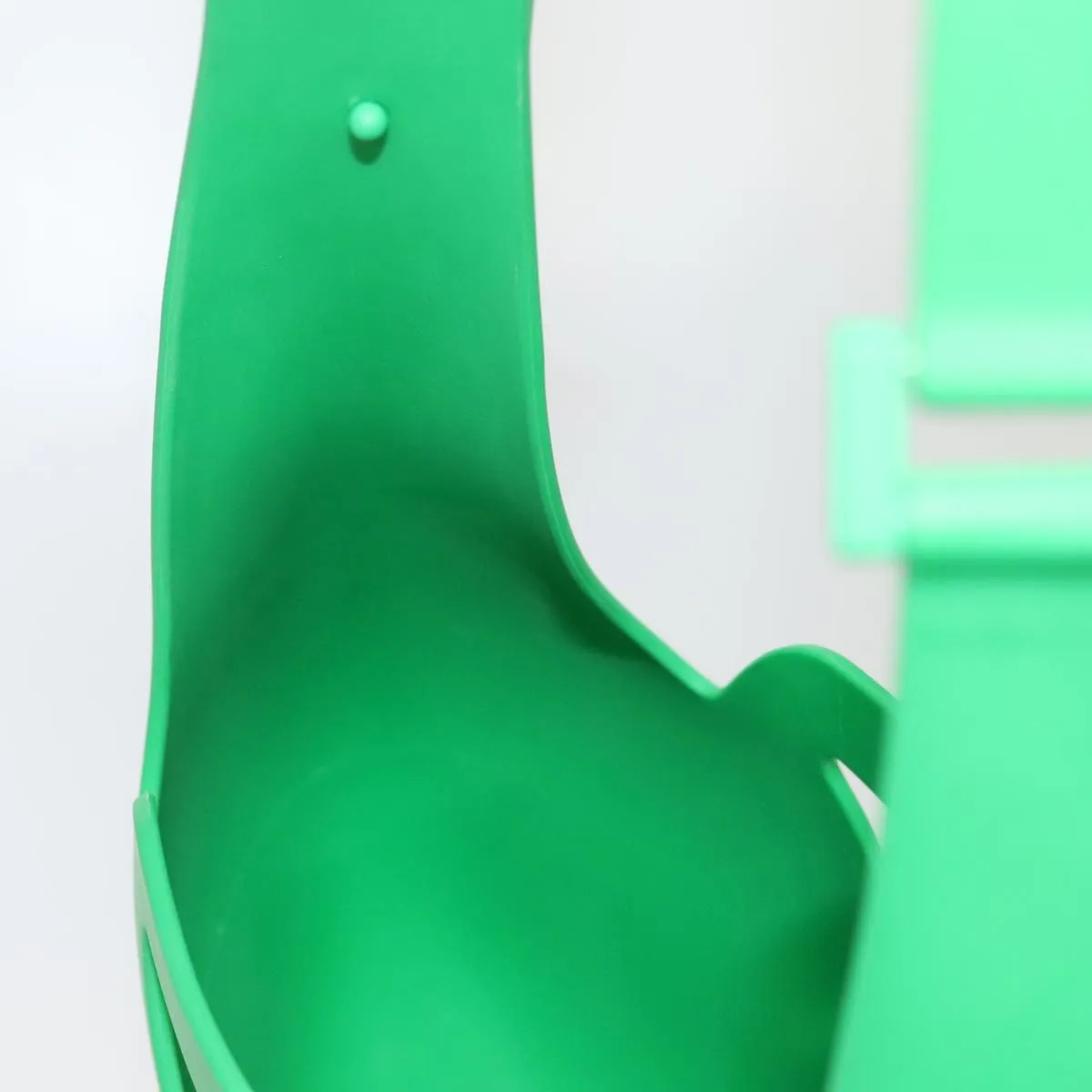 Bottega Veneta Green Plastic Bag