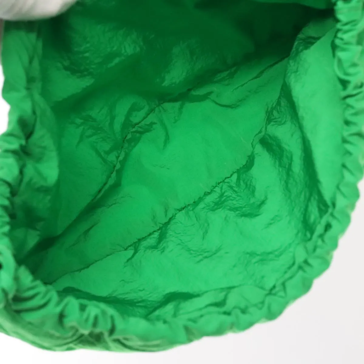 Bottega Veneta Green Plastic Bag
