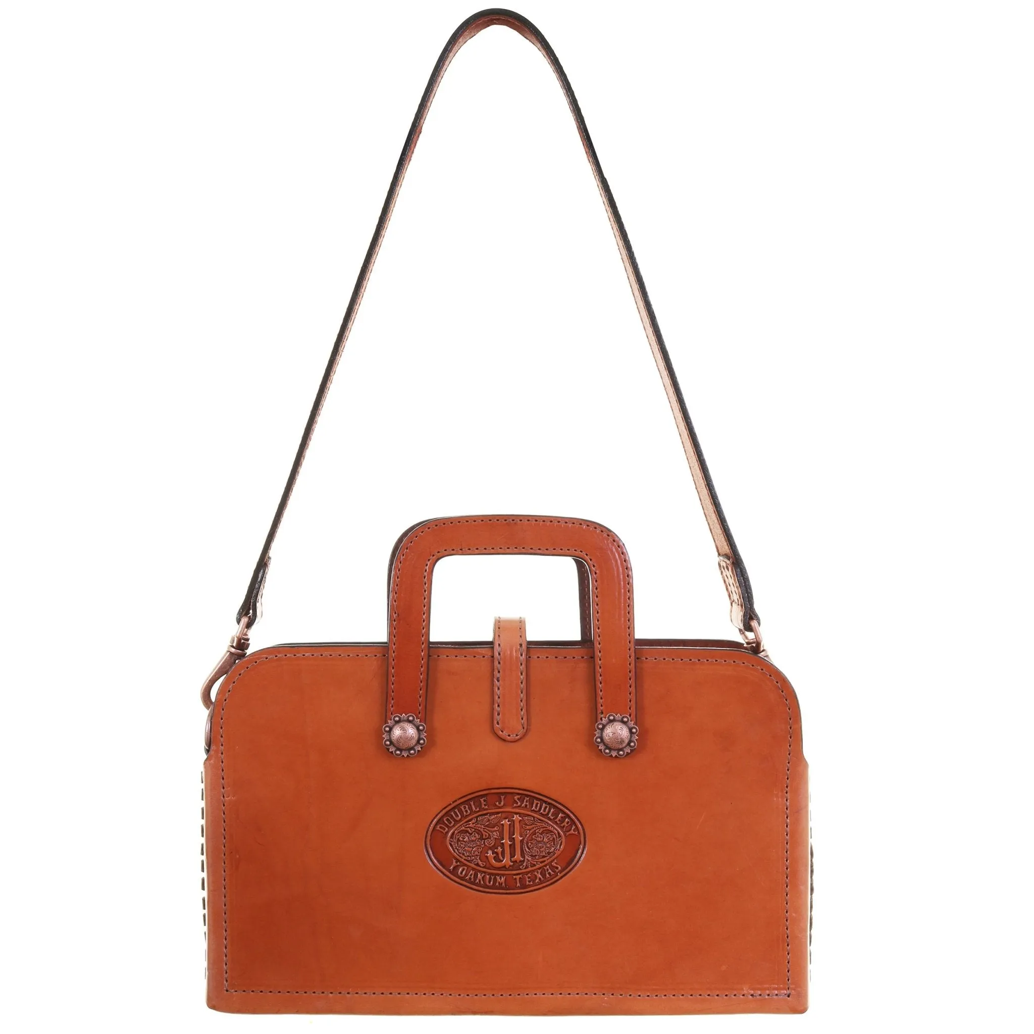 BRIEFCASE22 - Chestnut Floral Briefcase