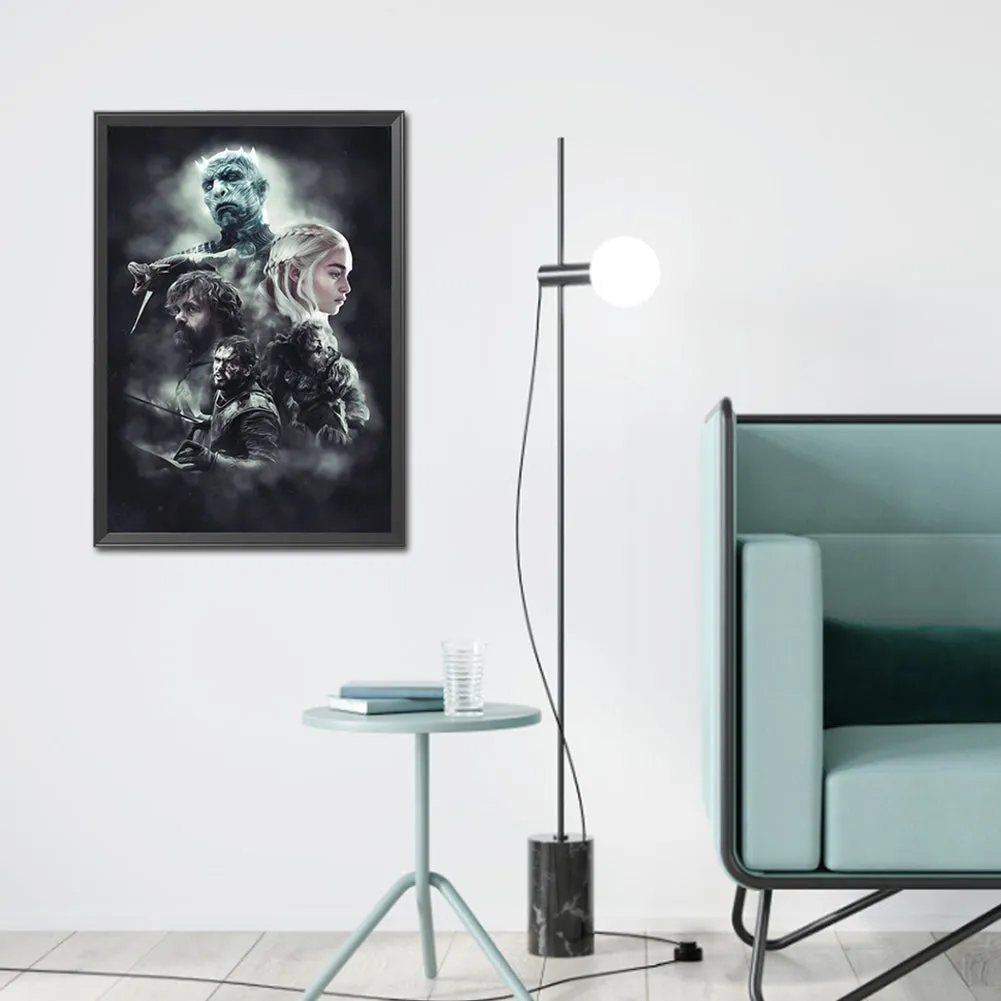 Classic Game - Full Round Drill Diamond Painting 35*50CM