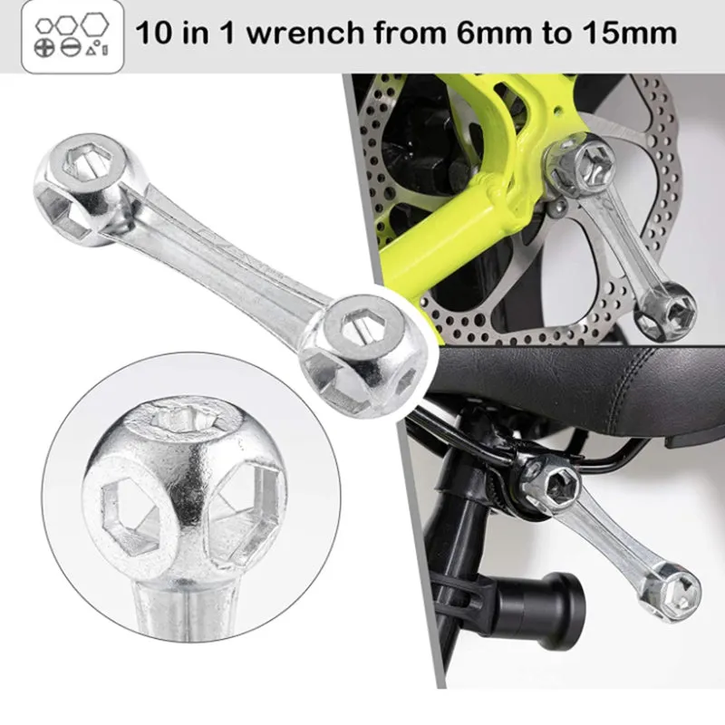 Crocox Bike Tyre Repair Kits Bike Tire Repair Tool Kits Mini Bicycle Tire Pump T