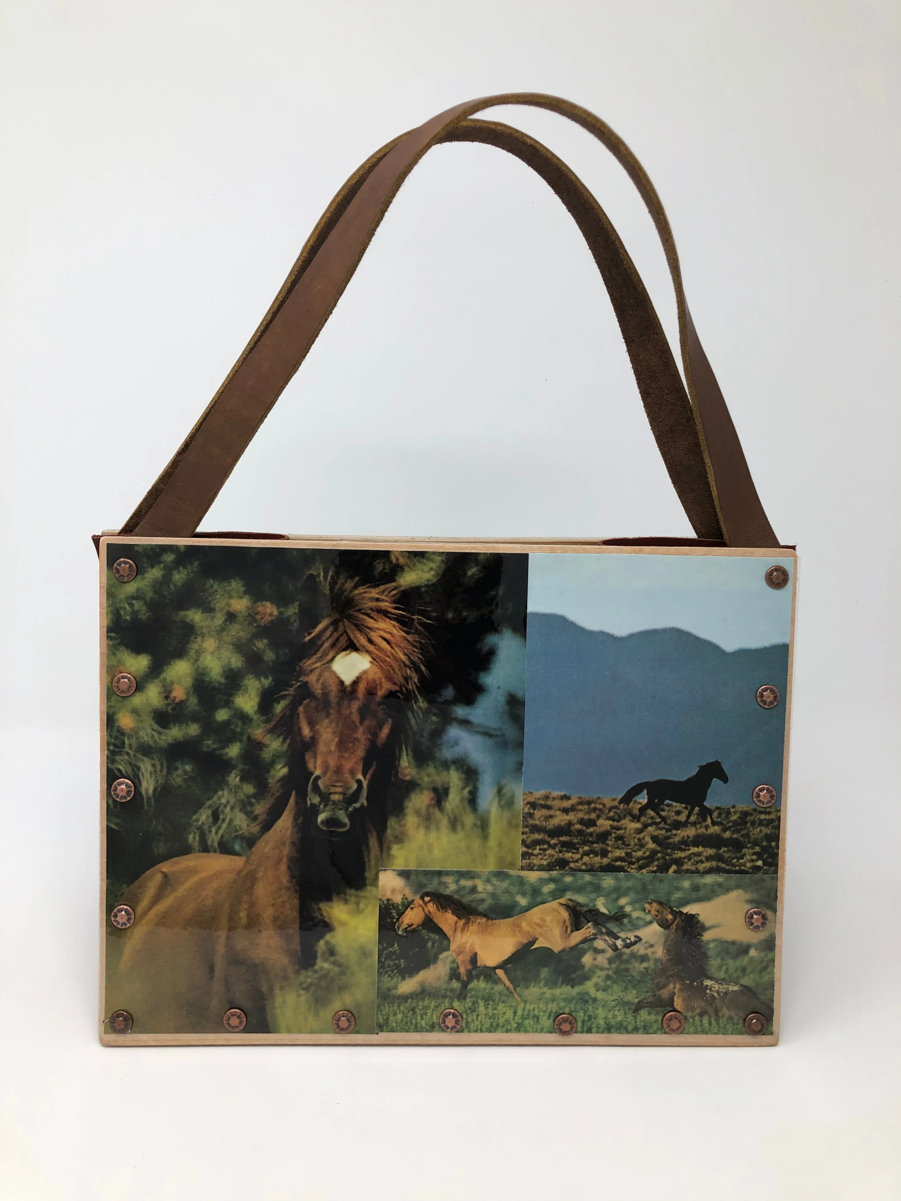 Custom KB Vintage Designs Purse - Wild Horses
