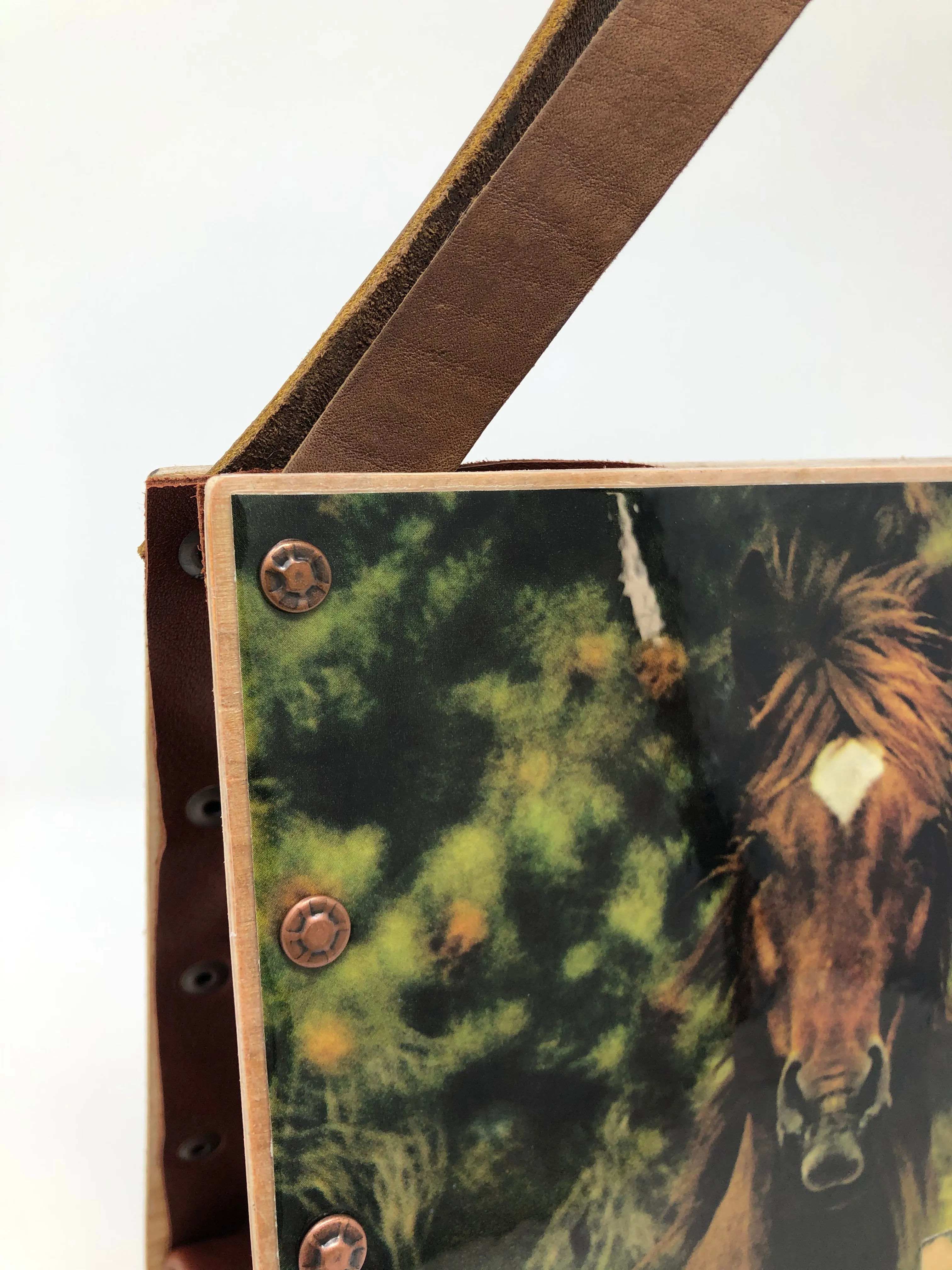 Custom KB Vintage Designs Purse - Wild Horses
