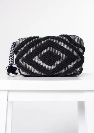 Diamond Motif Makeup Bag