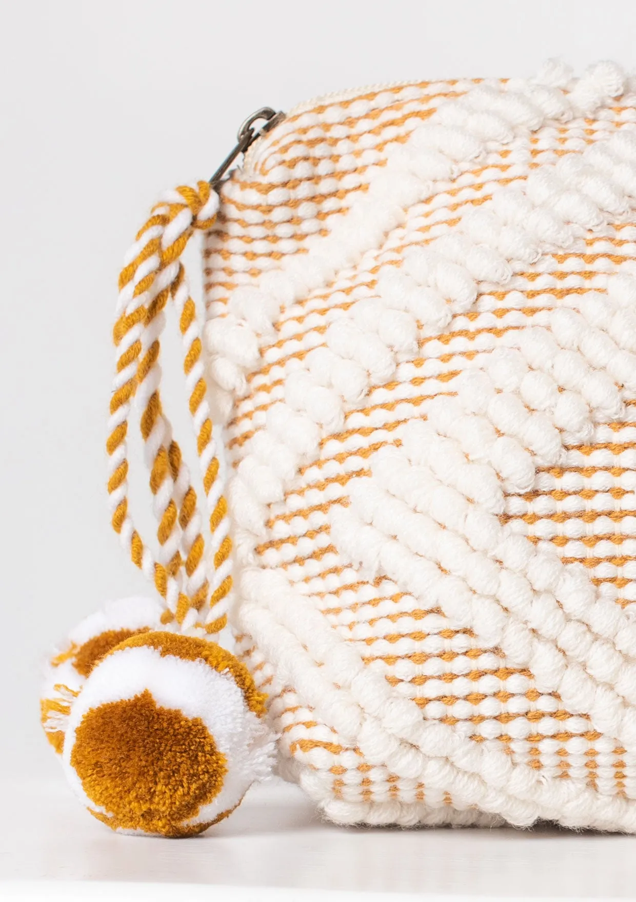 Diamond Motif Makeup Bag