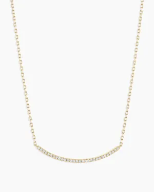 Diamond Taner Bar Necklace