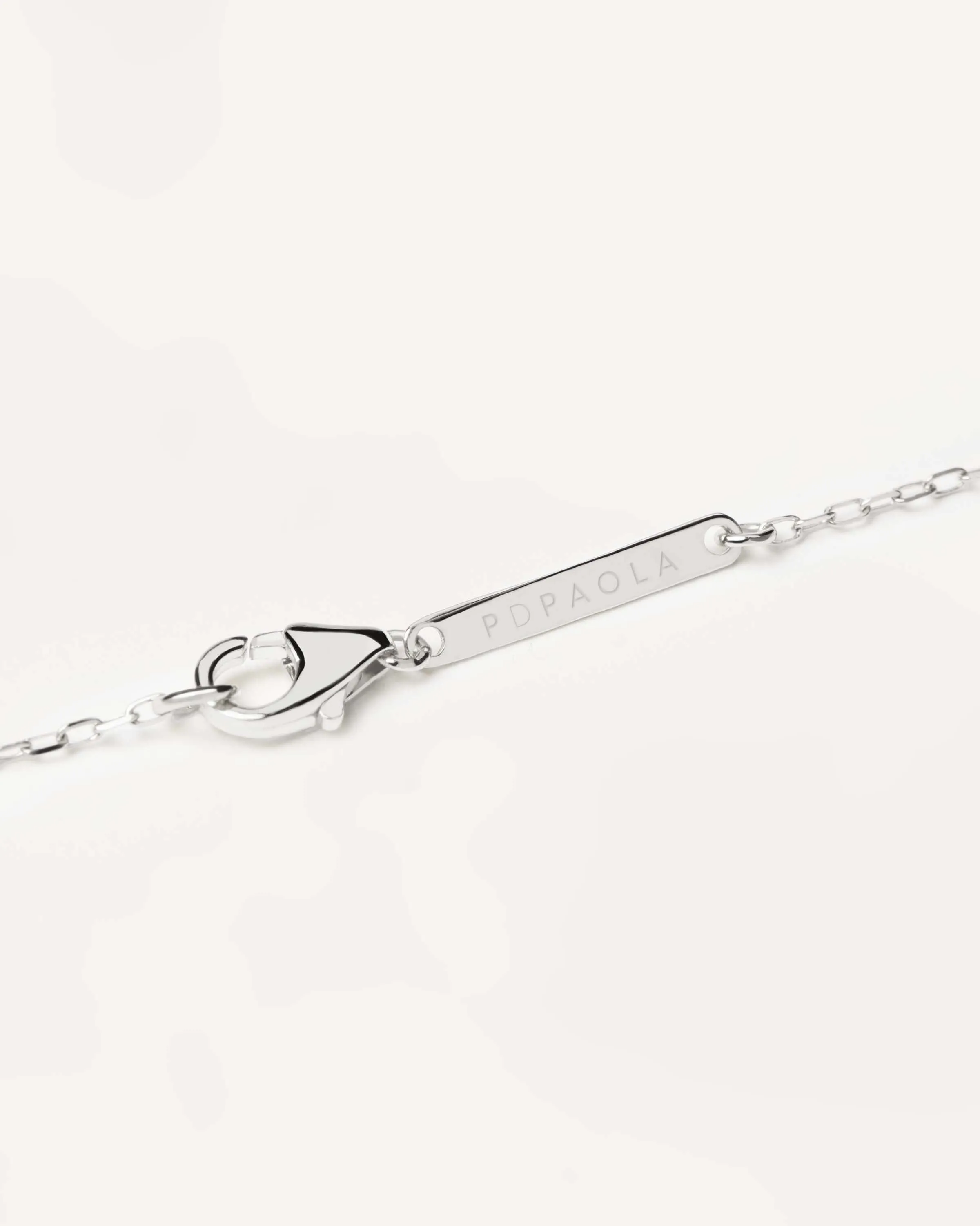 Diamonds and White Gold Eternity Necklace