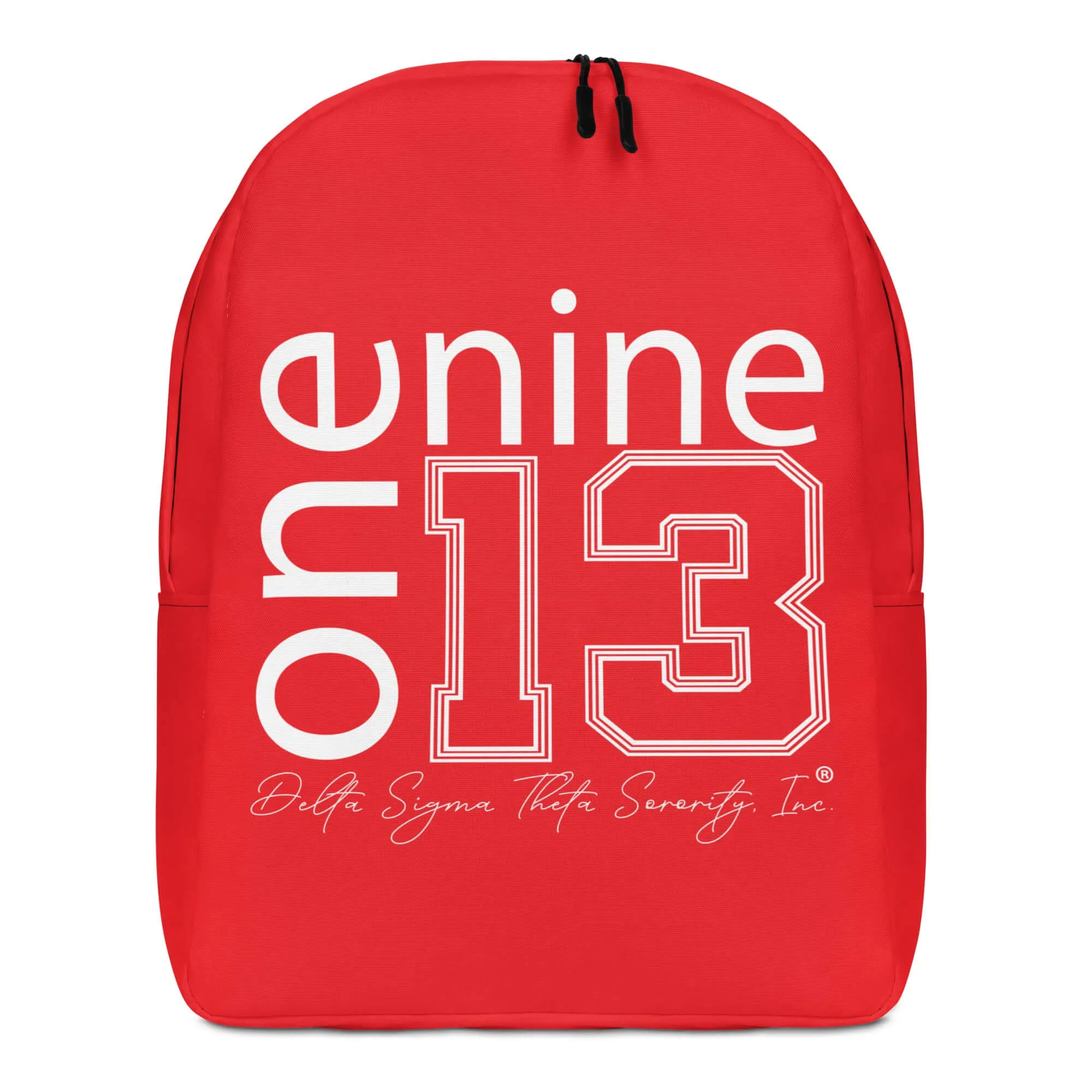 DST "One Nine One Three" Red Minimalist Backpack