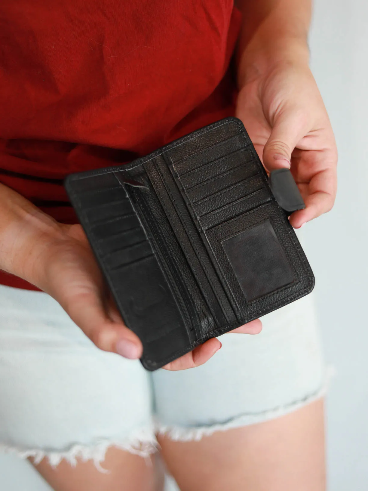 Elly Pocket Purse - Black - PRE ORDER