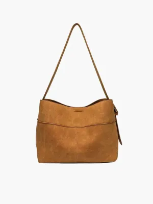 Emily | Shoulder Bag with Soft Suede Finish