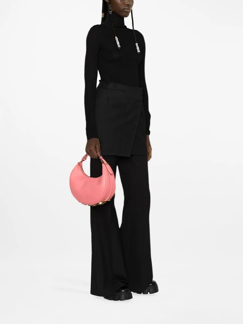 FENDI Mini Handbag with Distinctive Graphic Design