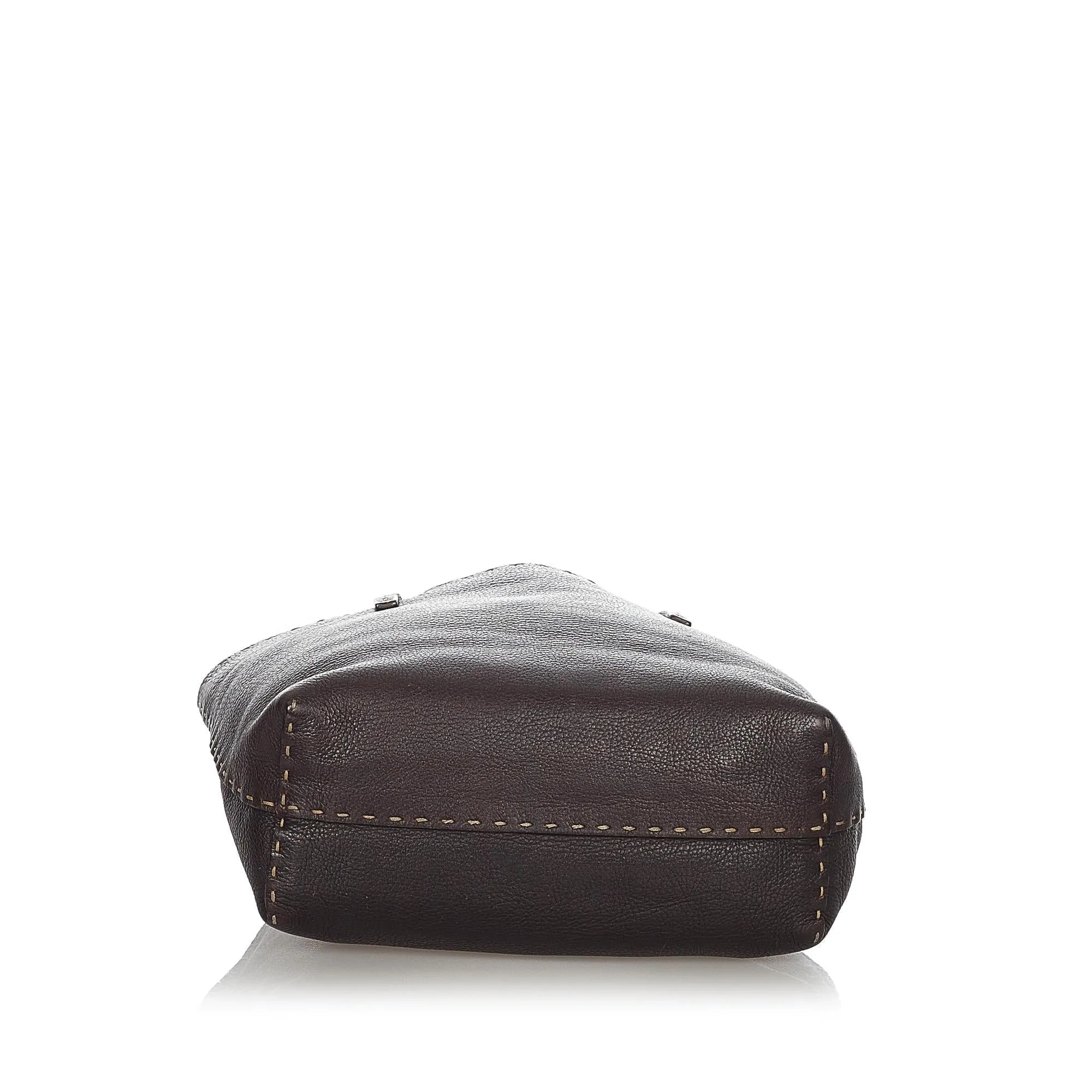 Fendi Selleria Leather Tote Bag (SHG-23498)