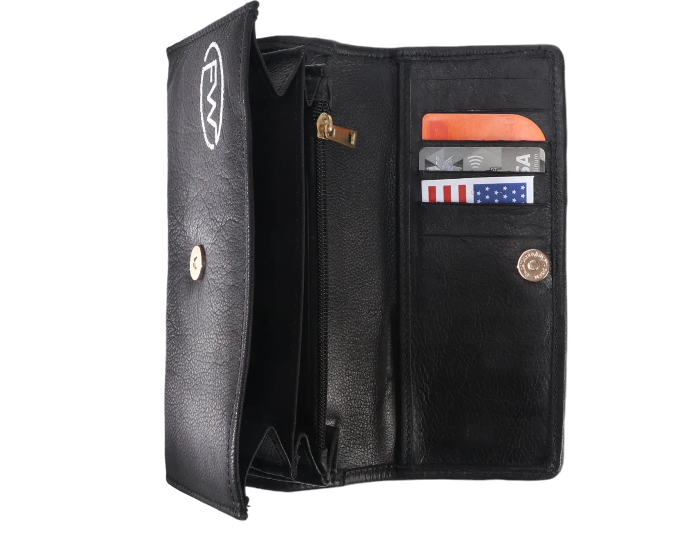 Fort Worth Cowhide Leather Purse