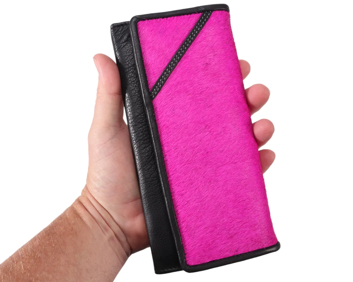 Fort Worth Cowhide Leather Purse