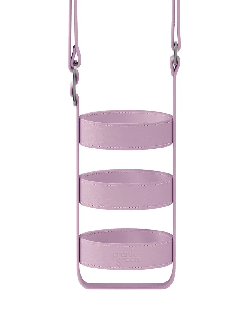Frank Green Cactus Leather Bottle Holder Lilac Haze- 34oz