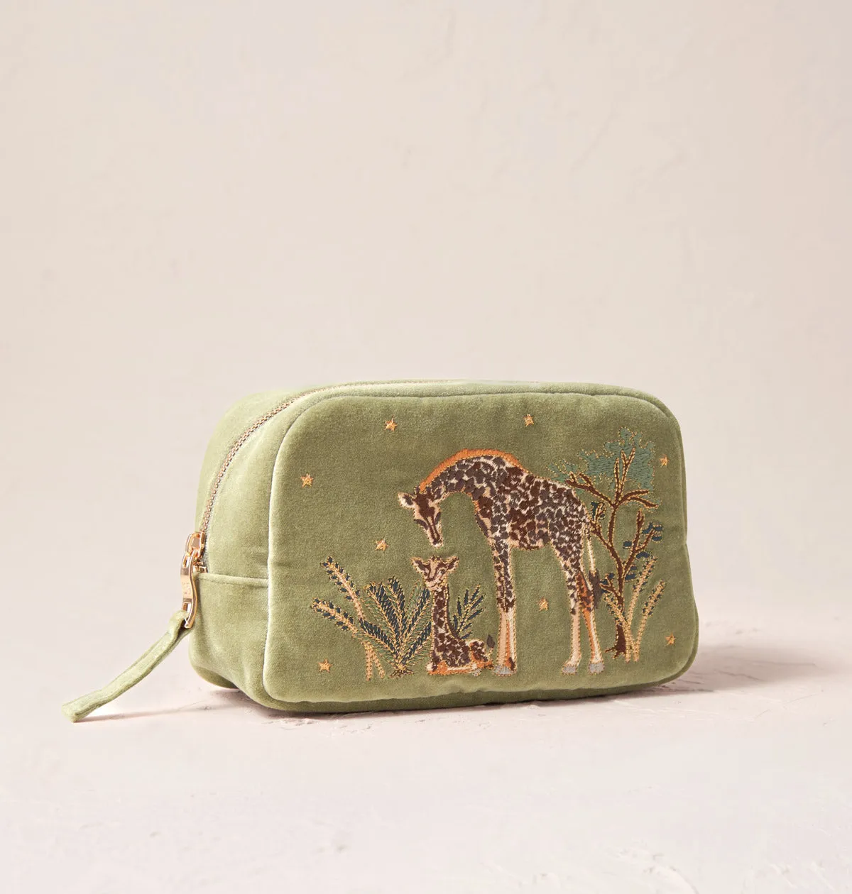Giraffe Mother & Baby Makeup Bag
