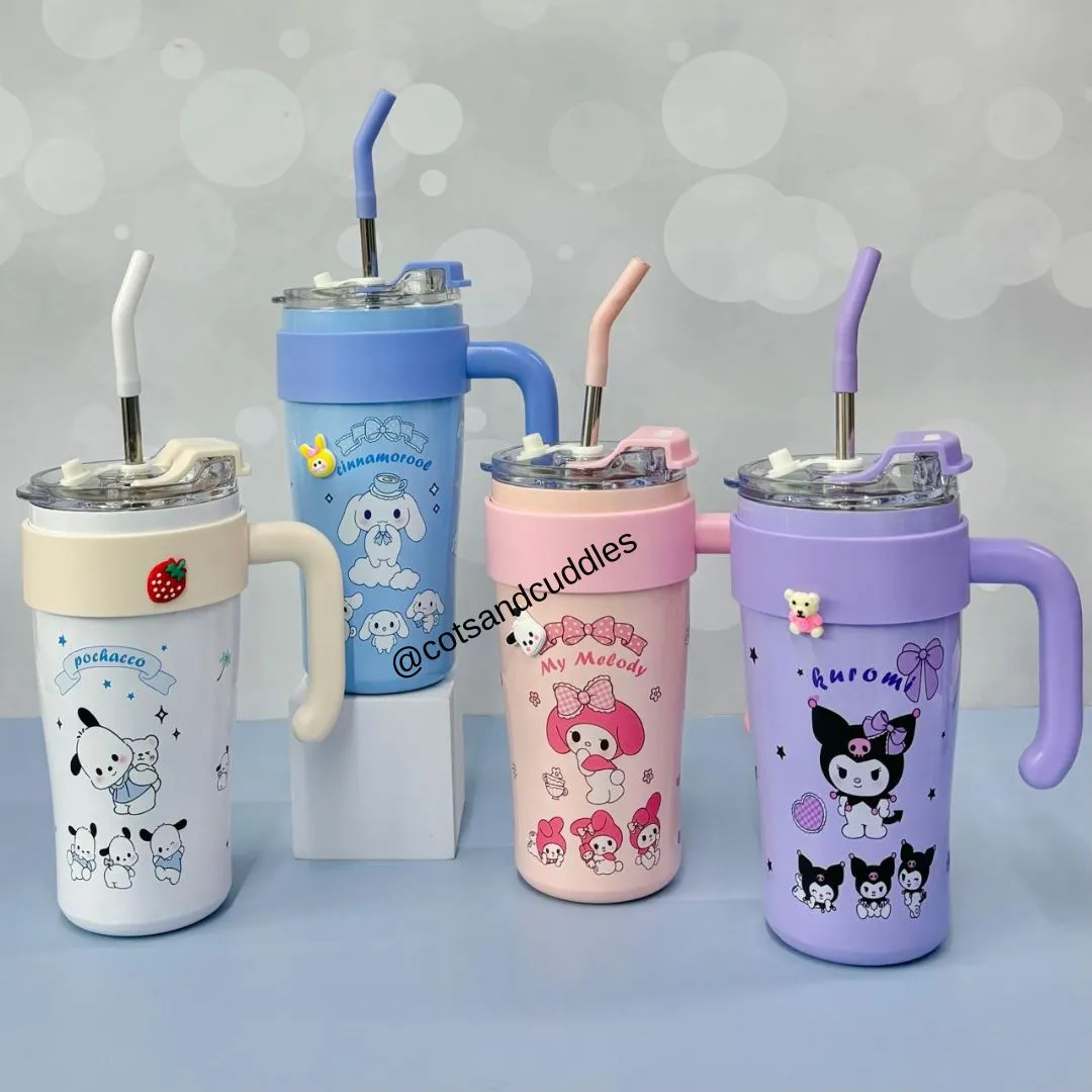 Hello Kitty & Friends 860ml Insulated Mug for Hot & Cold Drinks On-the-Go