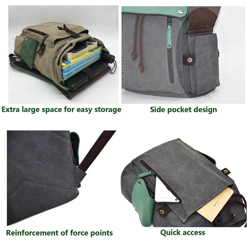 High Quality Tanjiro Canvas Backpack Nezuko Zenitsu Giyu Schoolbag Laptops Back Pack Large Capacity Travel Bag
