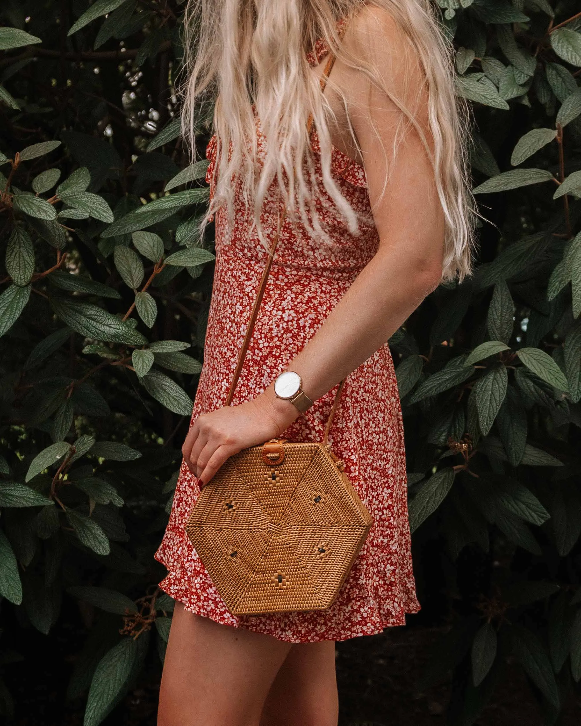 Komodo Hexagon Rattan Bag