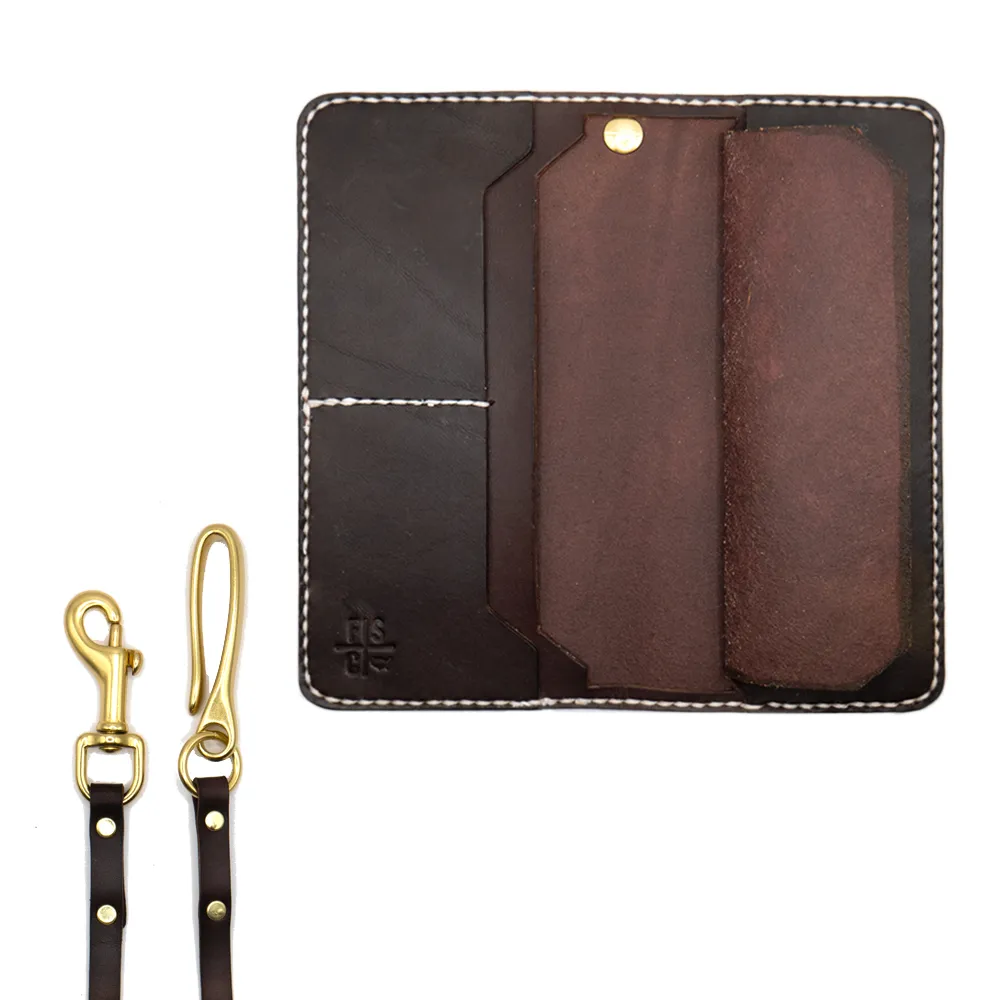 Leather Trucker Wallet