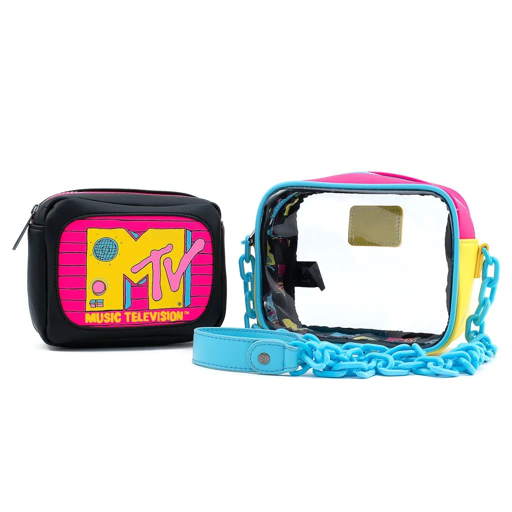 Loungefly x MTV Clear Cross Body Bag