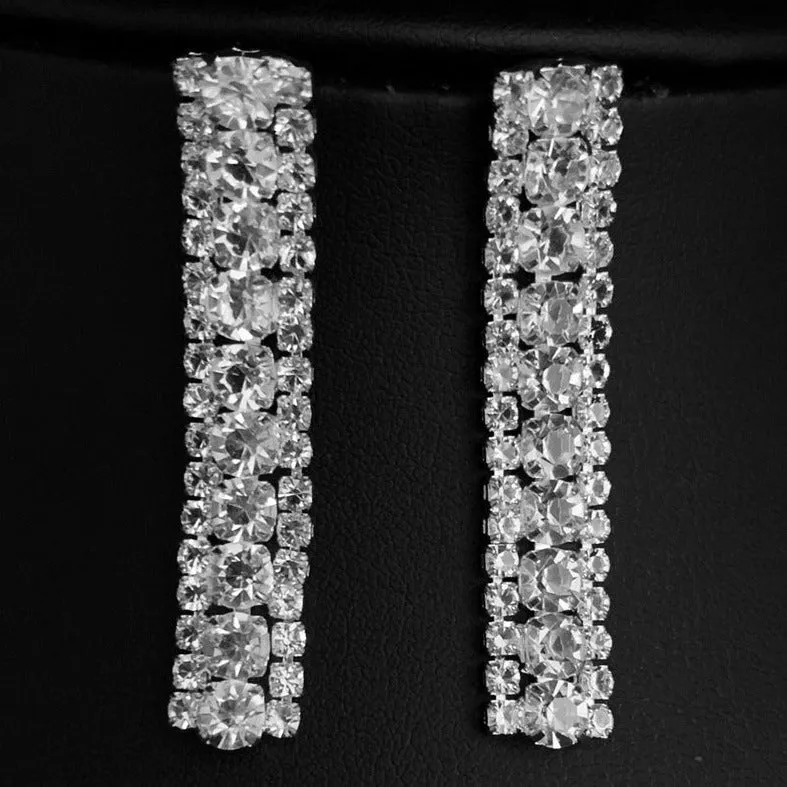 Luxury Rhinestones Jewelry Set