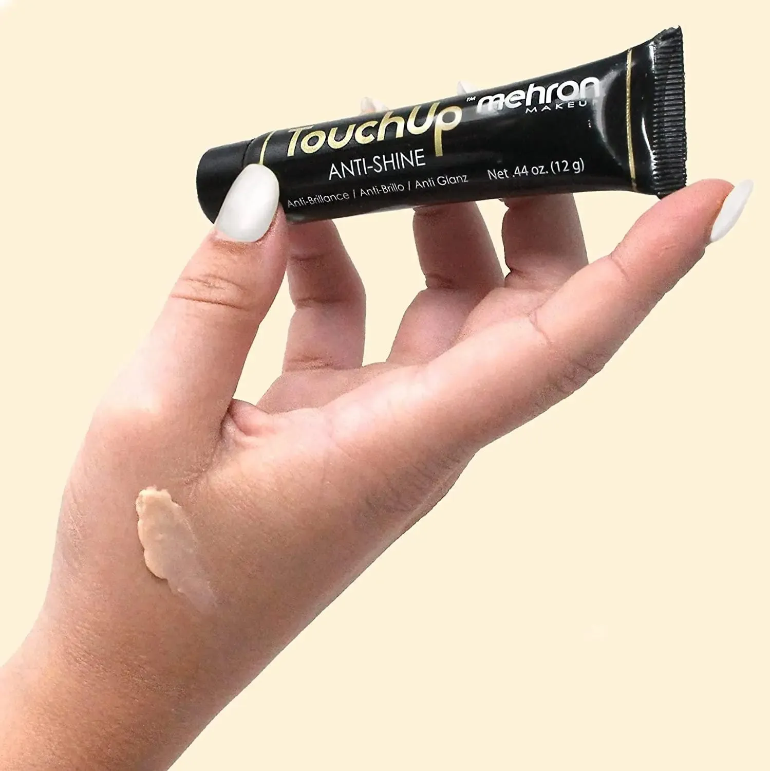 Mehron Touch Up Matte Finishing Anti-Shine Gel Treatment Light Tint 15 ML