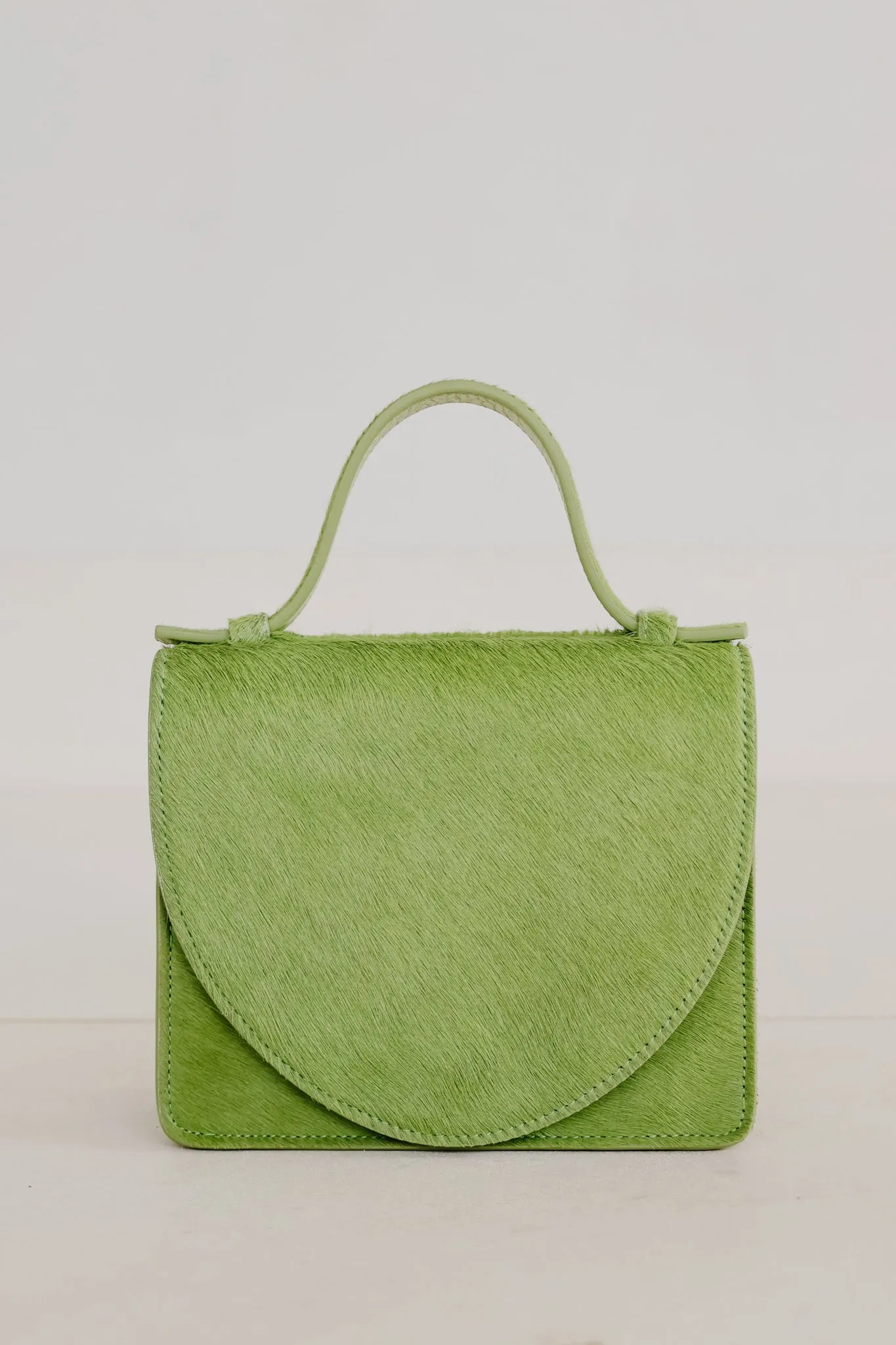 Micro Briefcase | Lime Fur