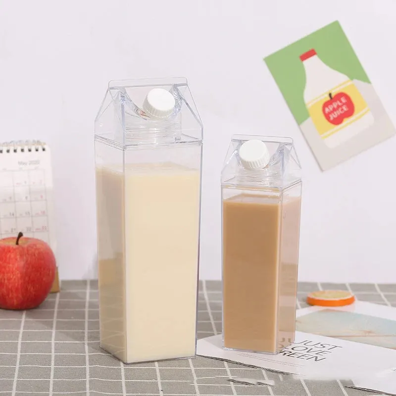 Milk Carton Water Bottle