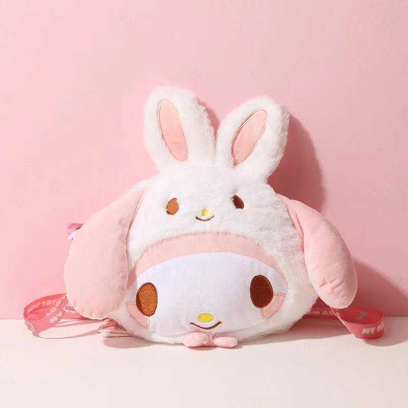 My Melody Plushie Hot Water Bag With Neck Strap