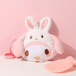 My Melody Plushie Hot Water Bag With Neck Strap