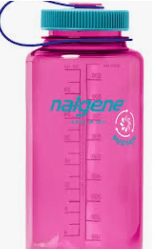 Nalgene 1L /32 oz  Wide Mouth BPA Free Water Bottle