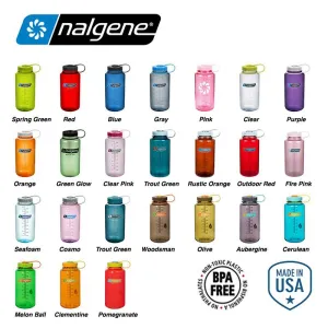 Nalgene 1L /32 oz  Wide Mouth BPA Free Water Bottle