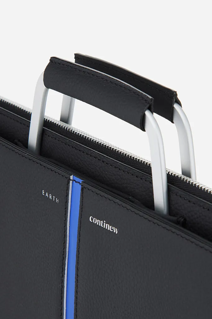 New Airman Briefcase - Stone Black