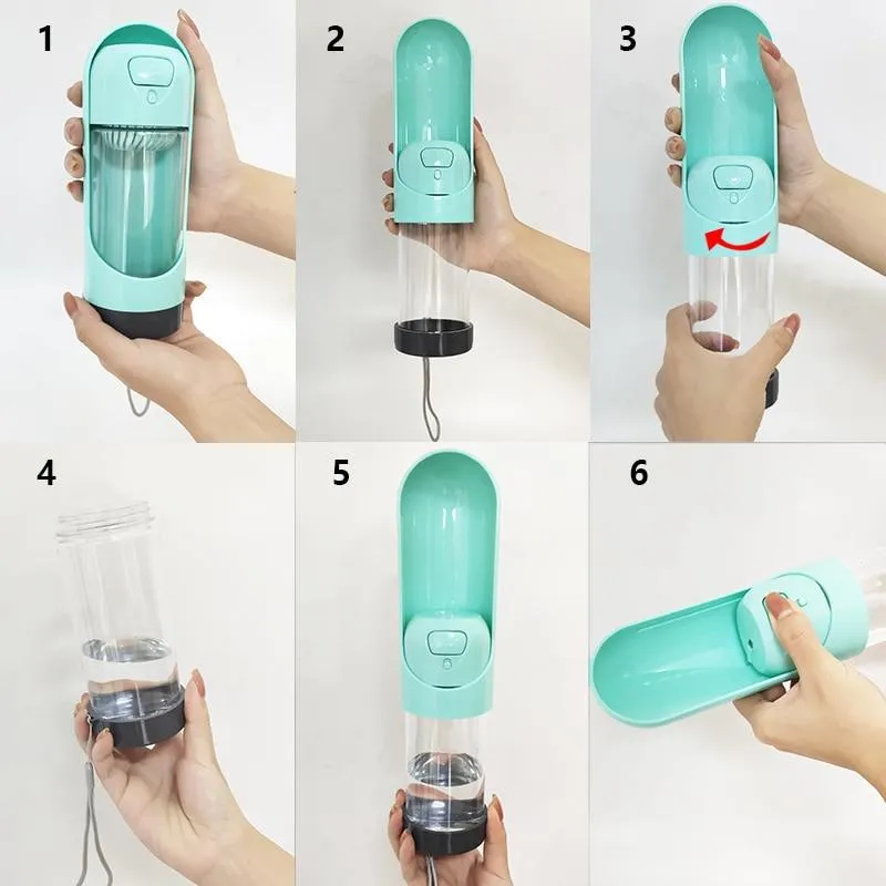 Portable Dog Water Bottle - 300ml