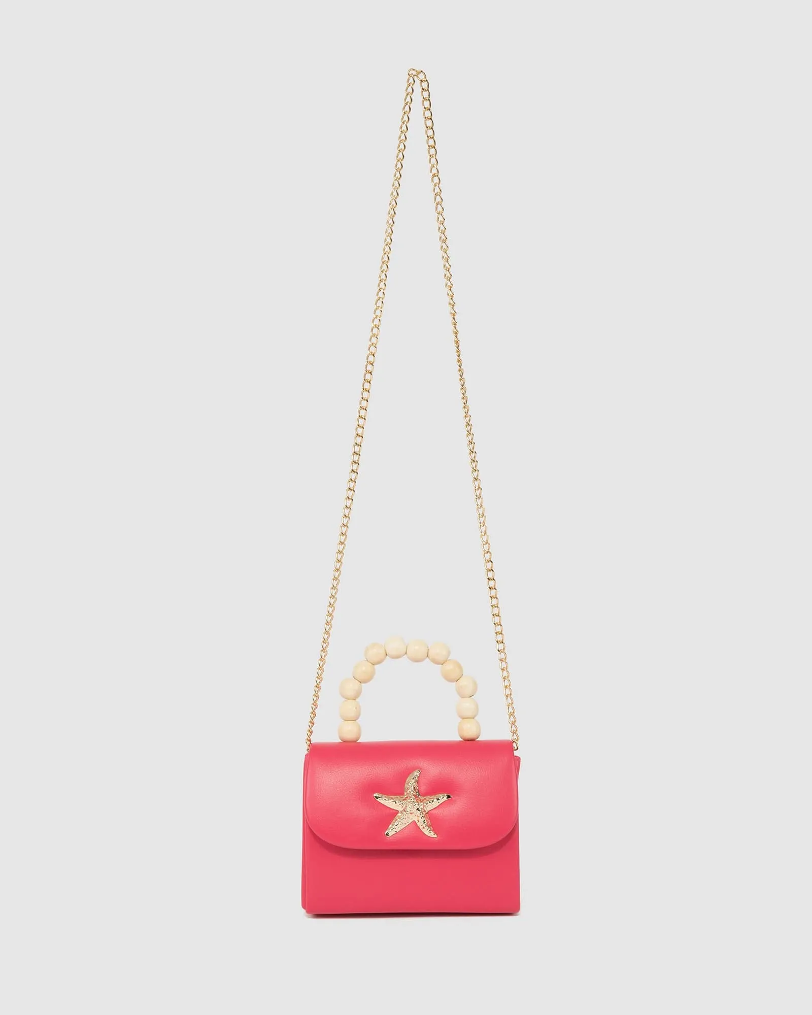 Red Mara Starfish Top Handle Bag