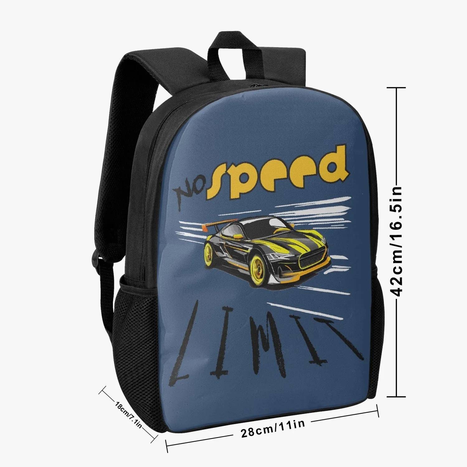 Sac à dos d'école pour enfant "No speed limit" (201)