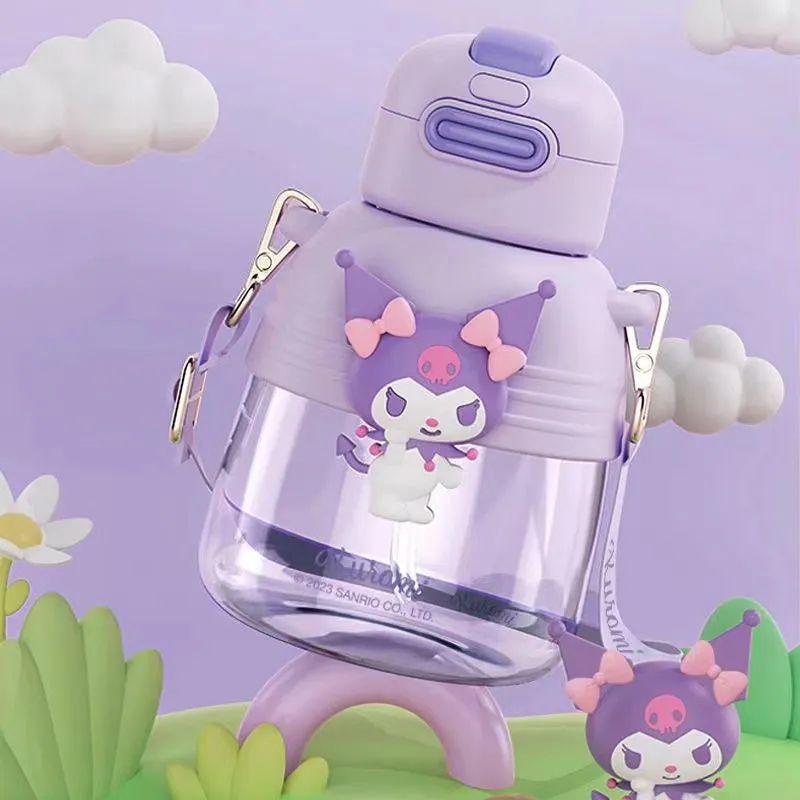 Sanrio Character Rotating Sipper Water Bottle